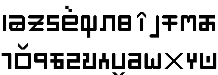 MITHILL HINDI Regular Schriftart Kleinbuchstaben