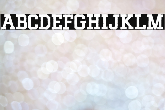 MIXIVA-DUSTY demo Font examples