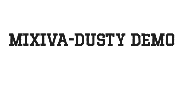 MIXIVA-DUSTY demo Logo