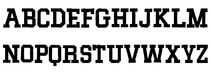 MIXIVA-DUSTY demo Font LOWERCASE