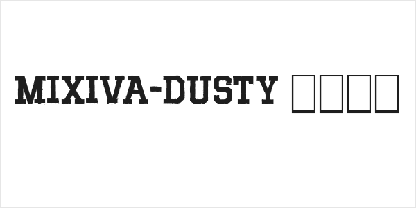 MIXIVA-DUSTY demo Logo