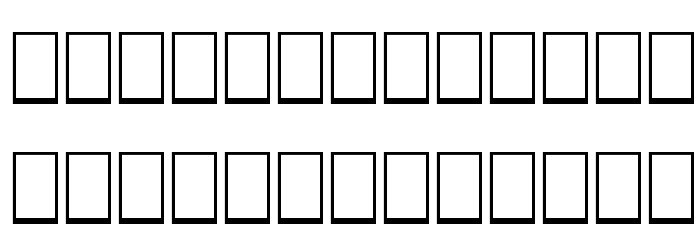MIXIVA-DUSTY demo Font LOWERCASE