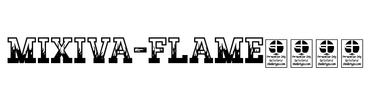 MIXIVA-FLAME demo  Fuentes Gratis Descargar