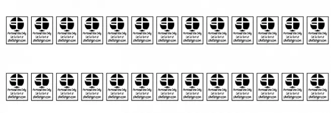 MIXIVA-HALF FULL demo Caratteri MINUSCOLO