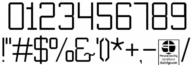 MIXIVA-THIN demo Font OTHER CHARS