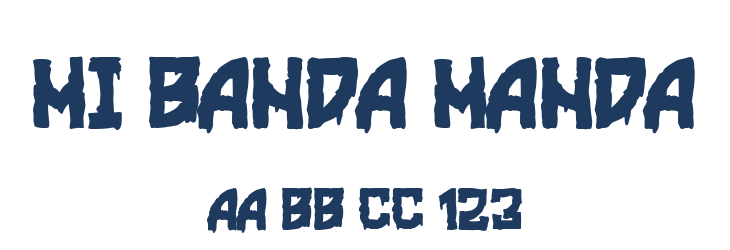 Mi Banda Manda Font Preview