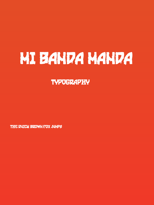 Mi Banda Manda Poster