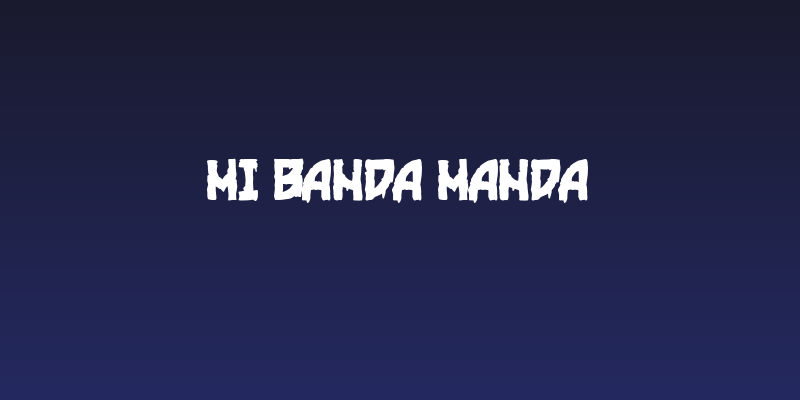 Mi Banda Manda Social Header