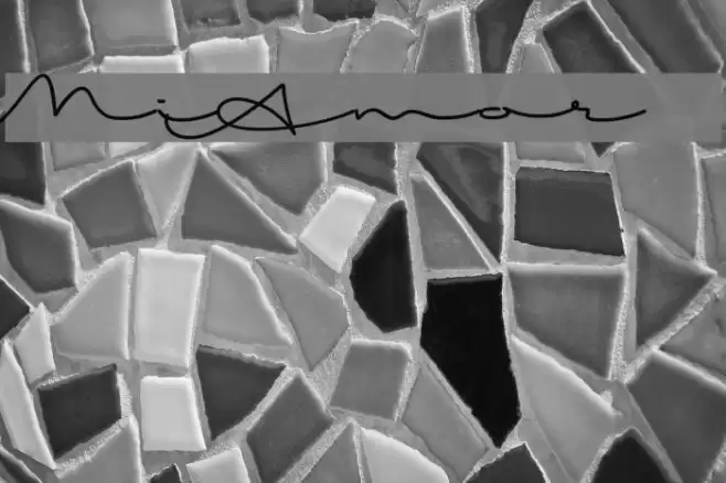 MiAmor Font examples