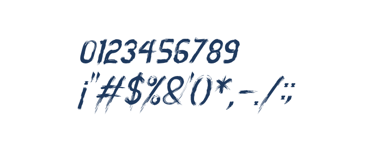 MiZTiX-Italic Other Characters