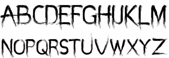 MiZTiX Schriftart Groß