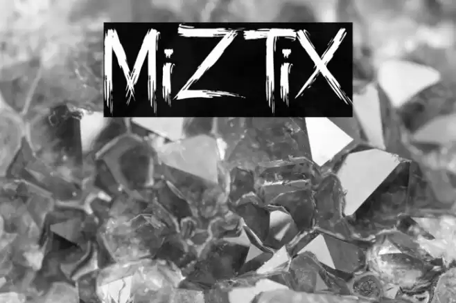 MiZTiX Font examples