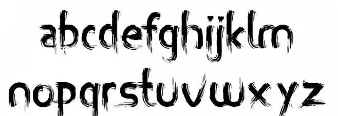 MiZTiX フォント 小文字
