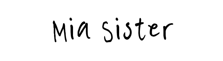 Mia Sister Font