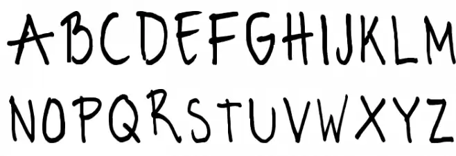 Mia Sister Schriftart Groß
