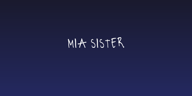 Mia Sister Social Header