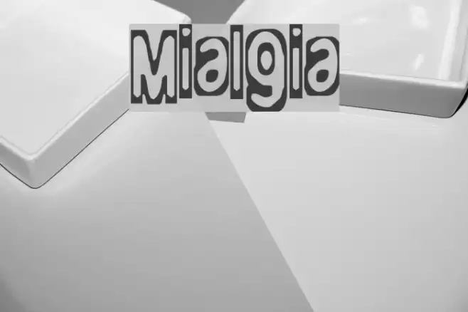 Mialgia Font examples