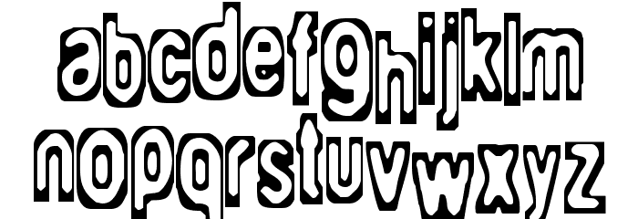 Mialgia Font LOWERCASE