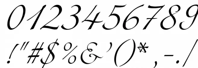 Miama Nueva Font OTHER CHARS