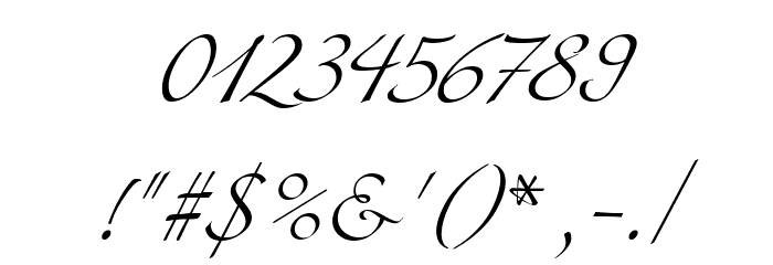 Miama Font OTHER CHARS