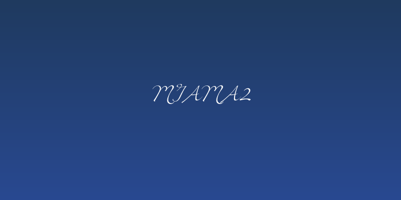 Miama2 Social Header