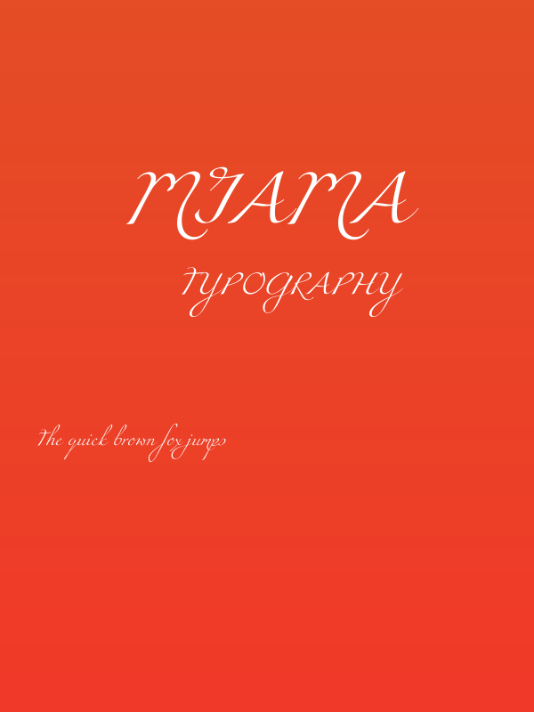 Miama Poster