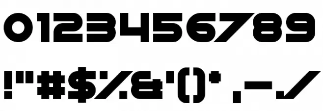 Miamagon Font OTHER CHARS