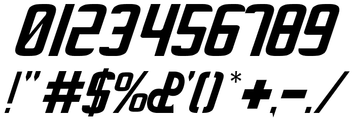 Miami Regular Font OTHER CHARS