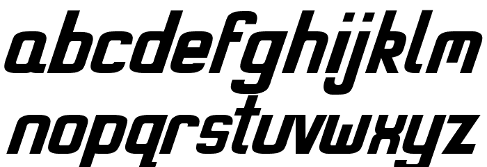 Miami Regular Font LOWERCASE