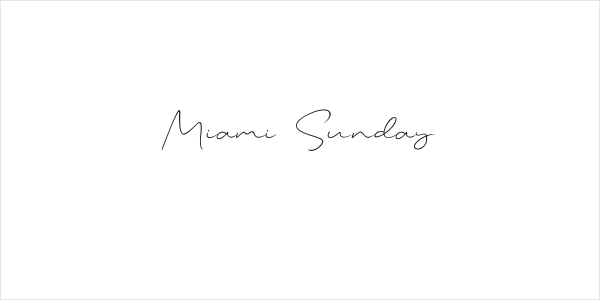 Miami Sunday Logo