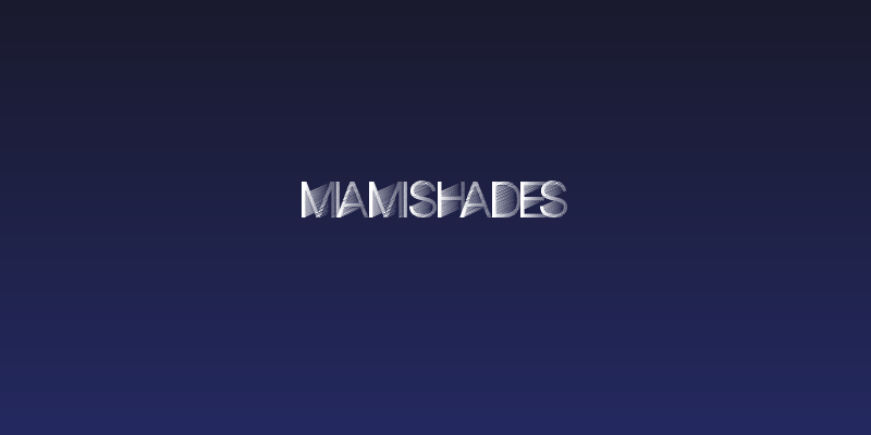 MiamiShades Social Header