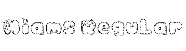 Miams Regular  Free Fonts Download