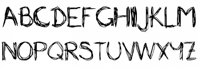 Mia's Scribblings ~ Font Litere mari