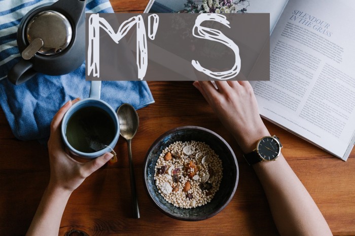 Mia's Scribblings ~ Example 2