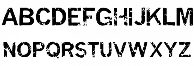 Miasm Infection Шрифта ВЕРХНИЙ