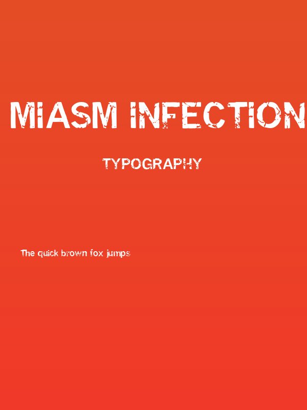 Miasm Infection Poster