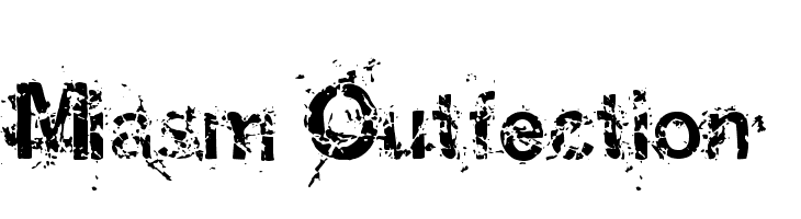 Miasm Outfection  フリーフォントのダウンロード