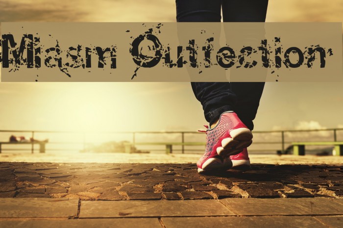 Miasm Outfection Font examples
