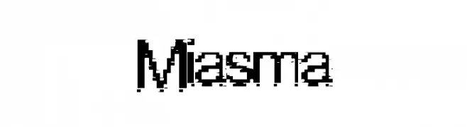 Miasma  Frei Schriftart Herunterladen