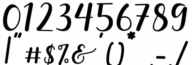 Miatta Font OTHER CHARS