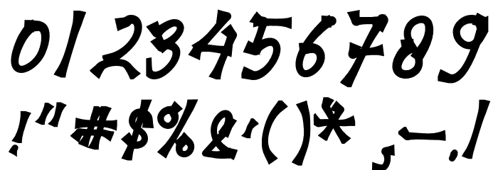 Miawmeow Font OTHER CHARS