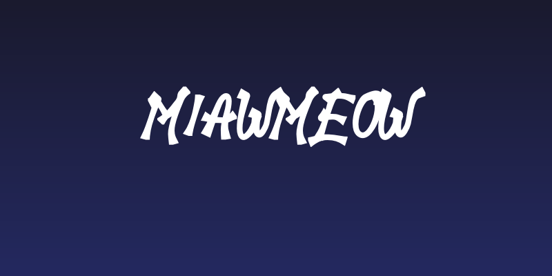 Miawmeow Social Header