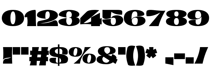 Mibaguy Font OTHER CHARS