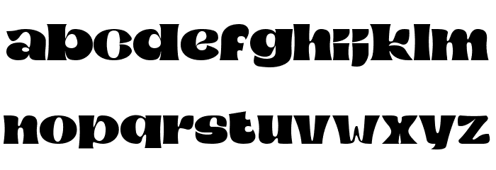 Mibaguy Font LOWERCASE