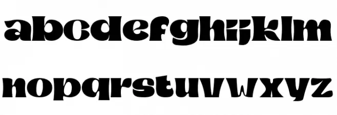 Mibaguy Font LOWERCASE