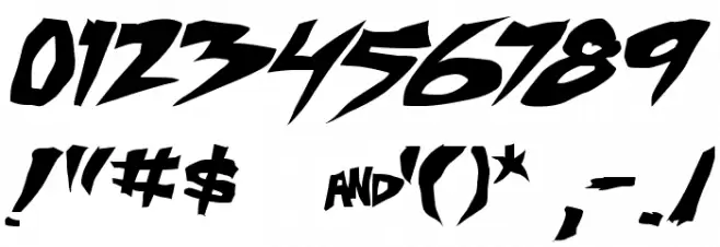 Mic Check TBS Bold Font OTHER CHARS