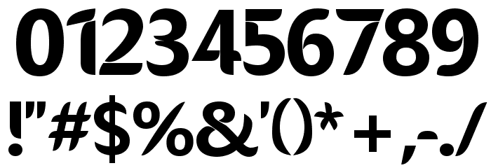 MicEdge Font OTHER CHARS