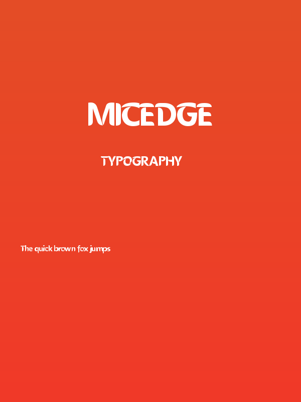 MicEdge Poster