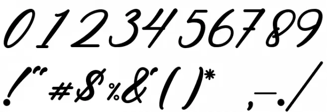 Micahel Font OTHER CHARS