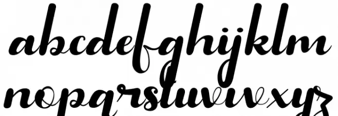 Micayla Caratteri MINUSCOLO